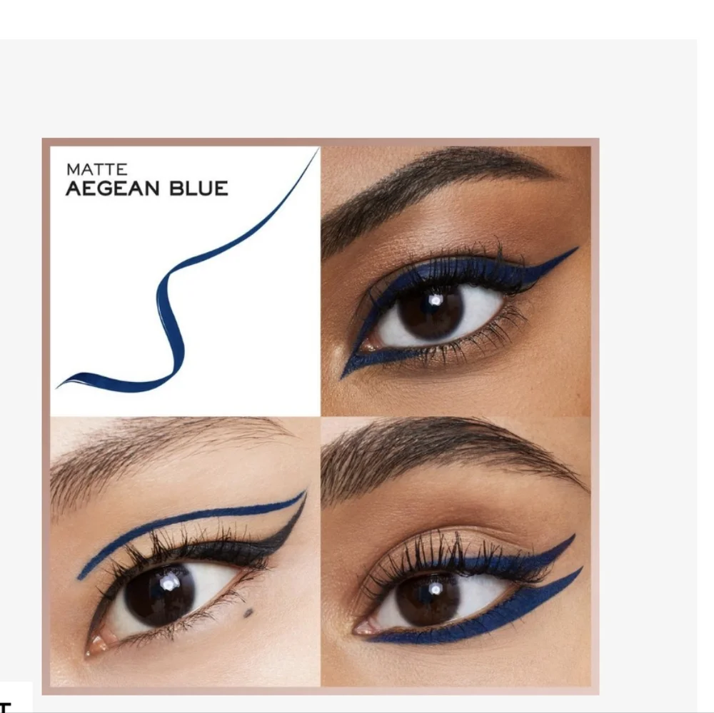 03 Aegean Blue Idole Ultra-Precise Felt Tip Waterproof Liquid Eyeliner Lancome